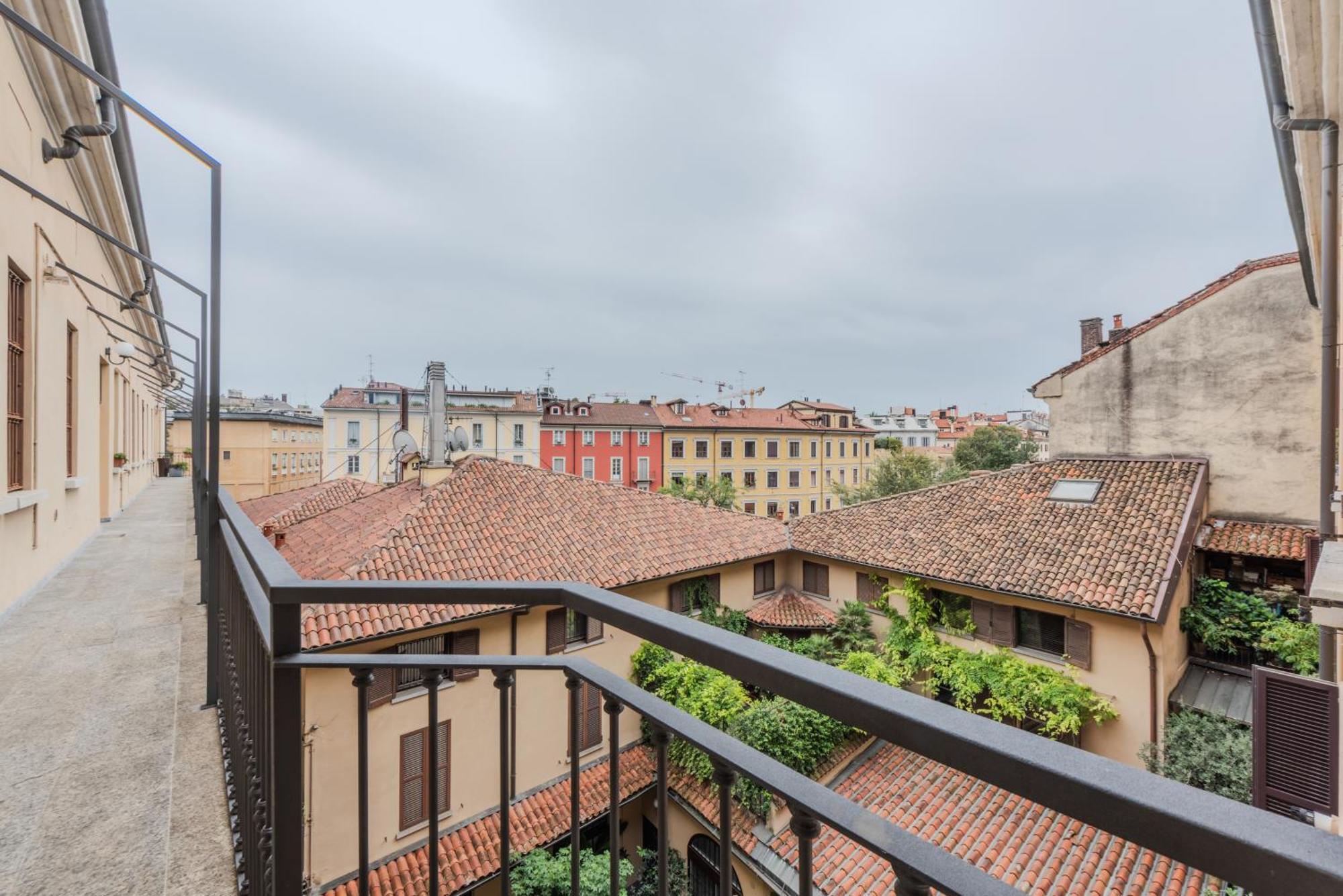 Porta Garibaldi Antique Charm Apartman Milánó Kültér fotó