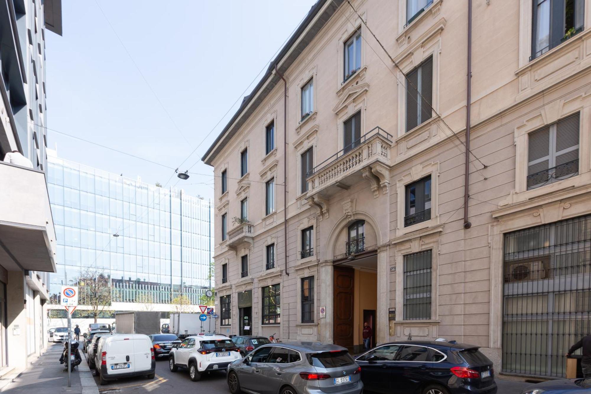 Porta Garibaldi Antique Charm Apartman Milánó Kültér fotó